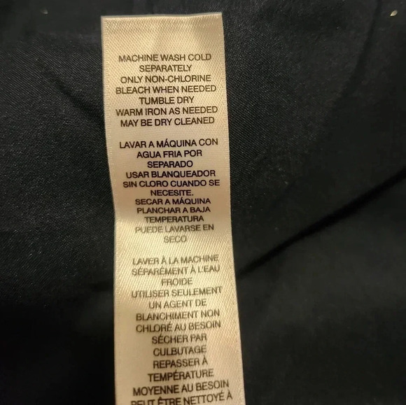 NWT Chico's Traveler's Chevron Jacket in Ink Combo - Picture 9 of 10